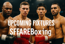 upcoming fixtures Sffareboxing