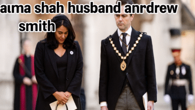 Salma Shah husband Andrew Smith