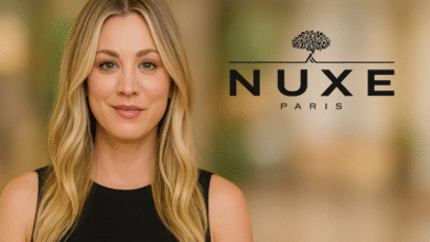 kaley cuoco nuxe