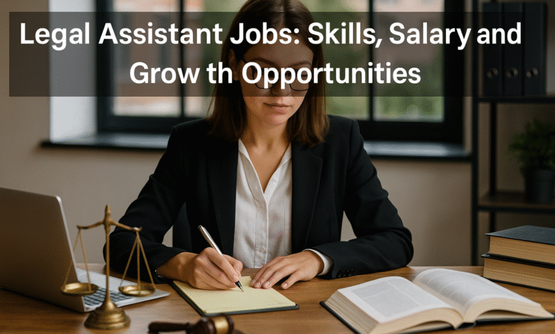 legal assistant jobs