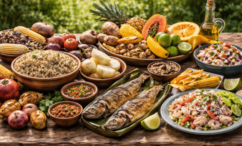 Which Latin American food traditions support the best health outcomes, from Andean diets to Amazonian diversity and coastal eating.