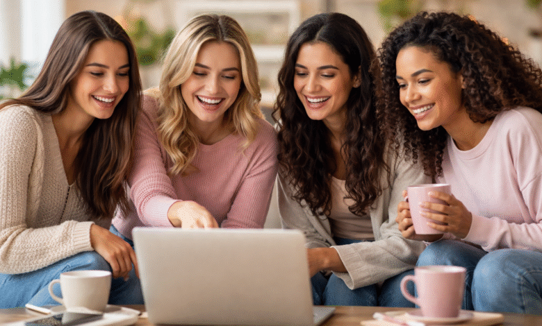 Social media girls forum