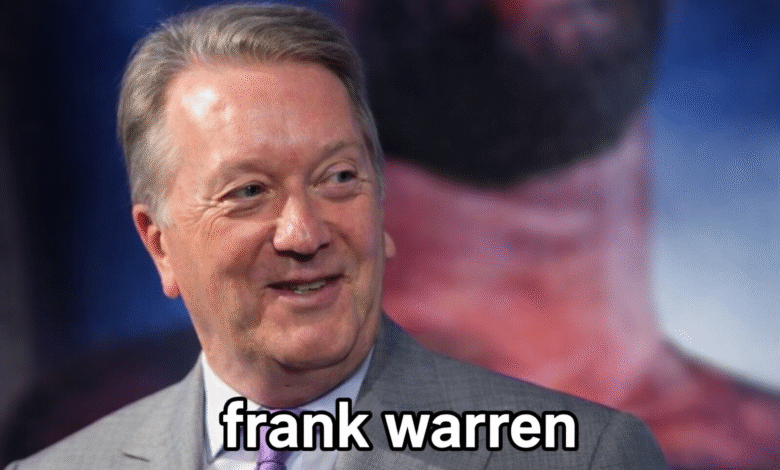 Frank Warren net worth,