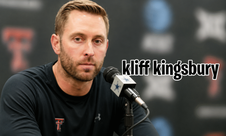 Kliff Kingsbury net worth